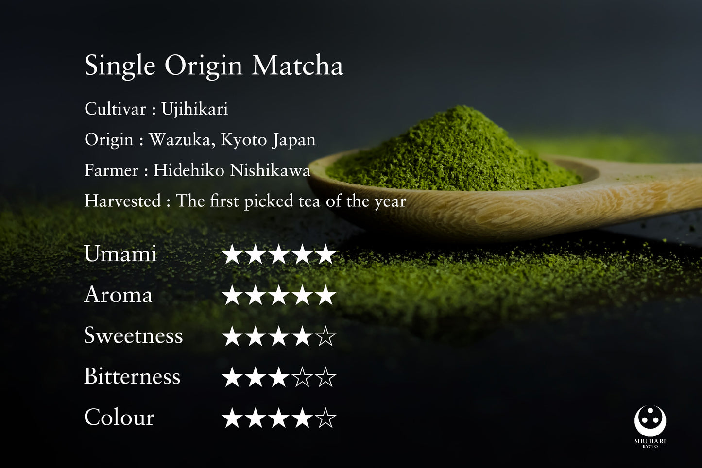 【宇治抹茶】うじひかり品種 / 25g